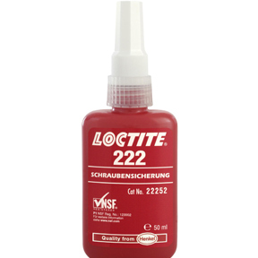 Loctite 222 egy kis szilárdságú csavarrögzítő